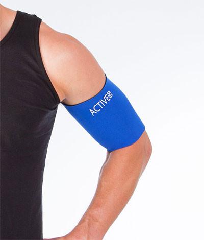 Active650 Bicep Support for weight lifting (blue)