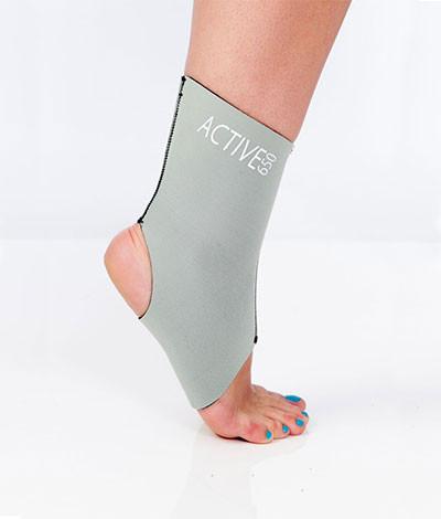 Active650 Total Ankle Support for sore ankles (silver)