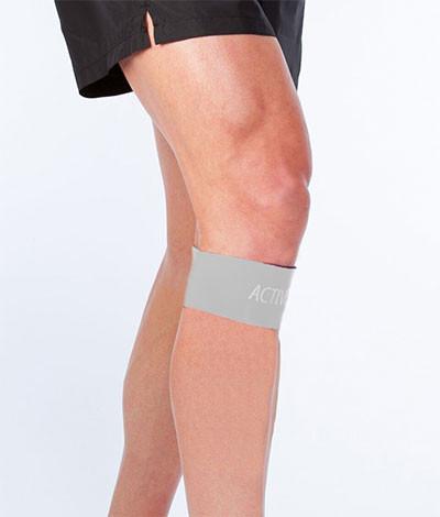 Active650 Knee Band for kneecap pain (silver)