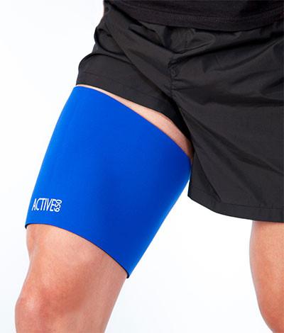 Active650 Thigh Support for hamstring tears (blue)