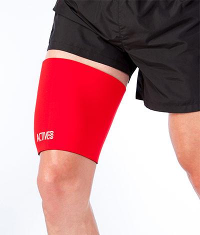 Active650 Thigh Support for hamstring pulls (red)